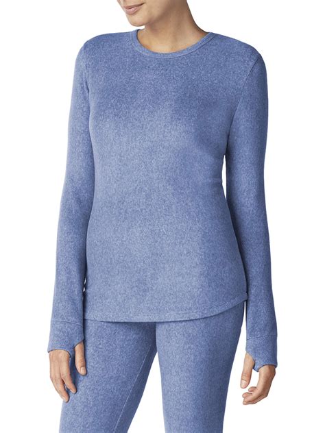 <b>ClimateRight</b> by <b>Cuddl</b> <b>Duds</b> Women's Thermal Guard Base Layer Crew Neck Top. . Climateright cuddl duds
